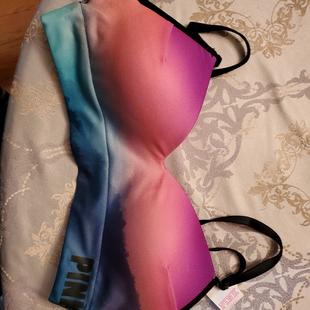 PINK- Lightly line cool and comfy bra